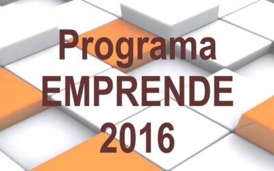 PROGRAMA EMPRENDE 2016. Convocatoria de subvenciones para creación de empleos