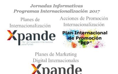 Jornadas informativas Programa de internacionalización para PYMES